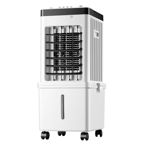 Climatiseur mobile 3 en 1 avec roulettes et réservoir d’eau pour rafraîchir facilement une pièce